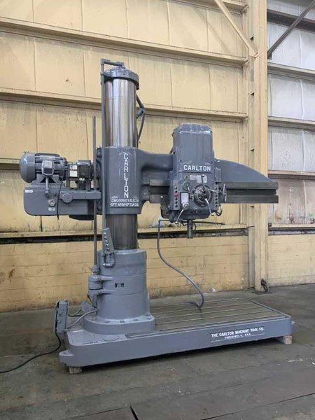 6&#039; X 17&quot; CARLTON MODEL #3-A RADIAL ARM DRILL: STOCK #22070