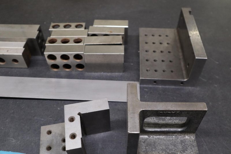 Inspection Work Holding Devices: 1-2-3 Blocks, Vee Blocks, Angle Plates and More- Auction Item