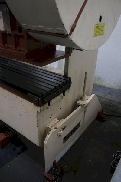 40 TON ROUSSELL DOUBLE CRANK GAP FRAME PRESS: STOCK #75133