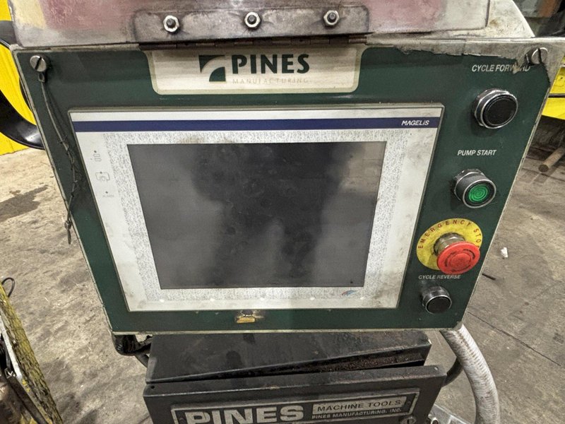 1&quot; PINES  MODEL #1 ROTARY HYDRAULIC BAR, TUBE &amp; PIPE BENDER, DIAL A BEND VI CNC CONTROL: STOCK #22684