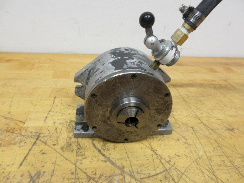 5C Pneumatic Collet Closer, Horizontal or Vertical Mount with Manual Clamp/Release Lever- Auction Item