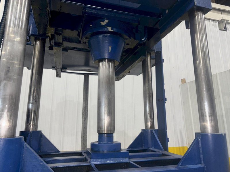 50 TON DAKE MODEL #26-262 HYDRAULIC 4 POST PRESS 14&quot; STROKE: YOBRO #24085