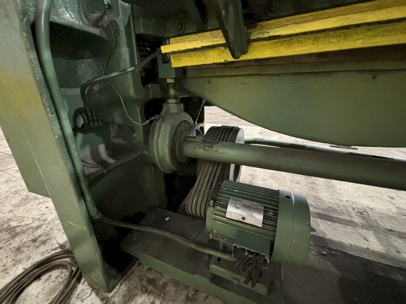 4' X 10 GAUGE PEXTO MODEL #10-U-4B MECHANICAL POWER SHEAR: STOCK #21257