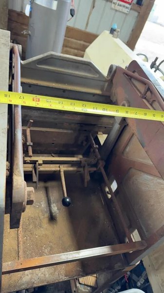 DIACRO MODEL #1 HAND OPERATED PRESS BRAKE: YOBRO #24962