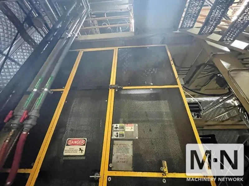 40 LB GRAHAM MODEL 40SP4884 ACCUMULATOR HEAD BLOW MOLDING MACHINE MFG 1998