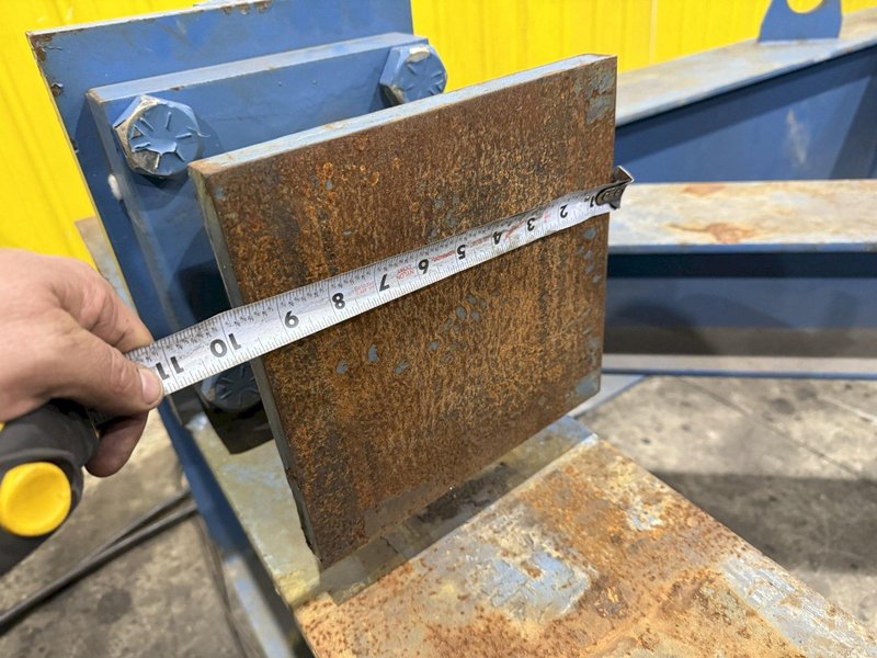 250 TON X 21' CAMBCO HYDRAULIC BEAM CAMBERING / BENDING MACHINE: YOBRO #24412