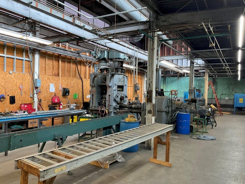 8&quot; X 22&quot; X 20&quot;  BLISS 4-HIGH ROLLING MILL (14537)