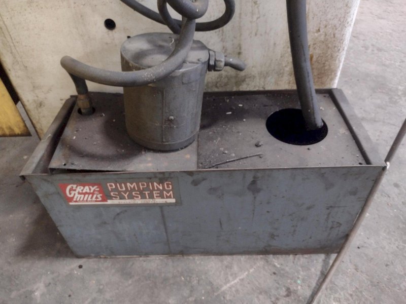 3" OLIVER ADRIAN MODEL #600 "AIRDRAULIC" AUTO INFEED DRILL GRINDER / SHARPENER: STOCK #16474