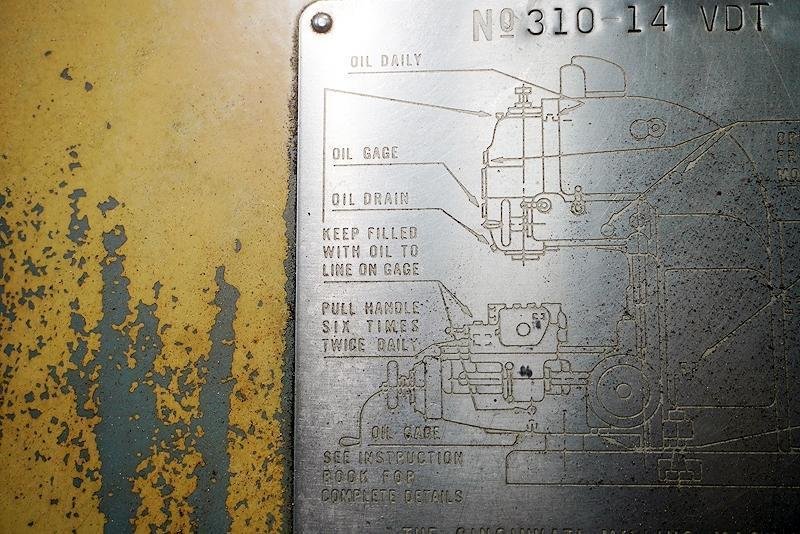 CINCINNATI MODEL #310-14VDT VERTICAL MILLING MACHINE: YOBRO #25927