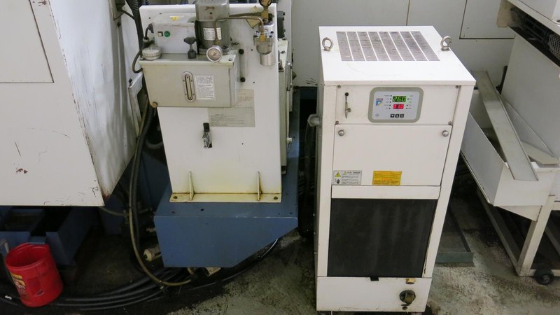 TAKUMI, V32, CNC VERTICAL MACHINING CENTRE, 10,000 RPM SPINDLE, TRAVELS (X,Y,Z): 3200 MM X 1066MM X 750 MM (126&quot; X 42&quot; X 30), DISTANCE FROM NOSE TO SPINDLE:  200MM TO 950MM, DISTANCE FROM SPINDLE NOSE TO THE Z-AXIS GUIDEWAY: 1120MM, T-SLOT TABLE SIZE: 3200MM X 1025MM (126&quot; X 40&quot;), MAX TABLE LOAD, 4500 KG (9,920 LBS), 32 TOOL ATC, TABLE SIZE: 42&quot; X 130&quot;, CAT 50, 30 KW, SPINDLE FLOOD AND THROUGH COOLANT, AIR BLAST, COOLANT FILTER SYSTEM, CHIP WASH DOWN SYSTEM, CHILLED BALL SCREW AND SPINDLE, 4-AXIS CAPABLE,  LEFT AND RIGHT CHIP CONVEYOR,  MITSUBISHI, MEDLAS 60S, CNC CONTROL, 2006, 220/3/60 50 AMP, MACHINE WEIGHT:  52.500 LBS. FLOOR SPACE (W, L, H) 295&quot; X 173&quot; X 139.7&quot; (APPROX.), S/N K0133