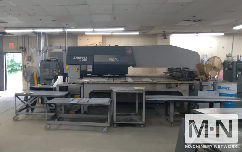 1998 LVD/STRIPPIT 1500 H30 CNC HYDRAULIC TURRET PUNCH