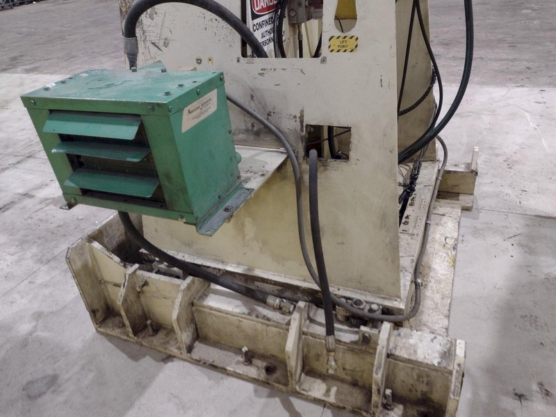 20,000 LBS x 36&quot; ASC MODEL SUA2-36 DRIVEN UNCOILER COIL REEL: STOCK #20442