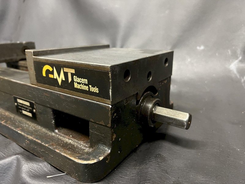 Glacern Machine Tools GSV-690 6" CNC Manual Vise 9" Opening