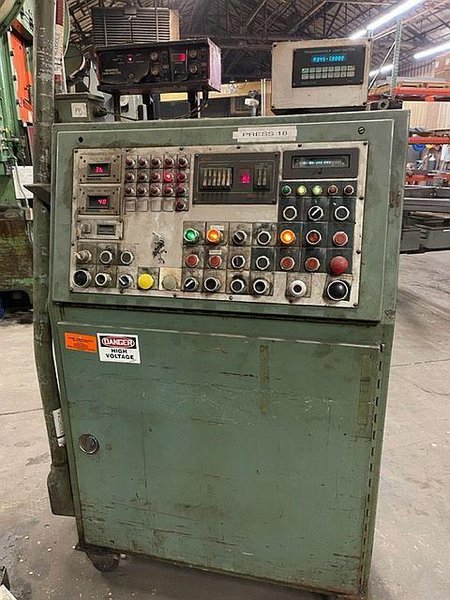 250 Ton MINSTER E2-250-72-36 Hevi-Stamper Straight Side Mechanical Metal Stamping Press, New 1988
