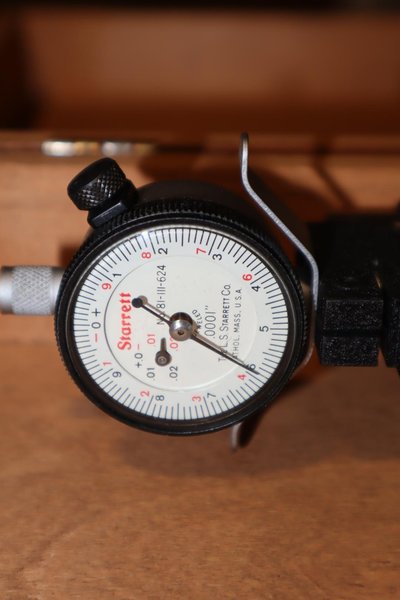 Starrett 1150 Dial Indicator Snap Gages .0001&quot; (3) - 2&quot;-4&quot;, 4&quot;-6&quot;, 6&quot;-8&quot; In Case- Auction Item