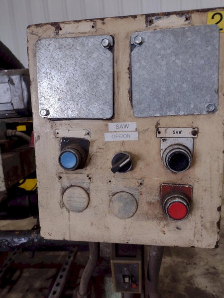 3.25"  CAPACITY TRD MANUFACTURING FLYING ABRASIVE CUTOFF SAW: STOCK #22593