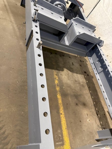 150-TON DAKE HYDRAULIC STRAIGHTENING PRESS. STOCK # 0778725