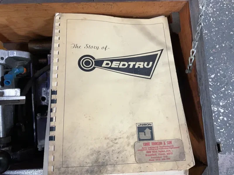 DEDTRU PRECISION GRINDING FIXTURE