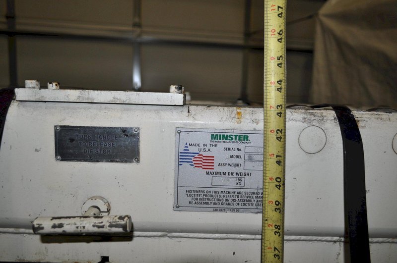 5000 LB MINSTER DIE TRANSFER TABLE