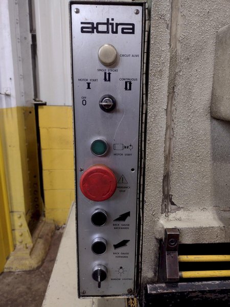 12&#039; X 9 GA (.156&quot;) ADIRA MODEL #GHO-0437 HYDRAULIC SHEAR: STOCK #16384