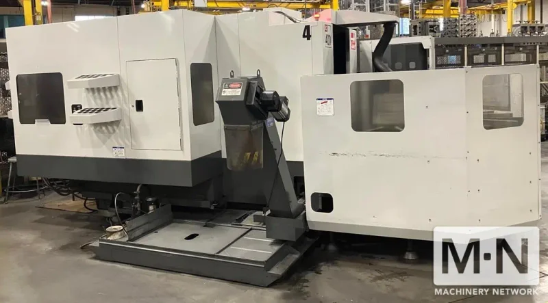 HAAS EC-400PP 4-Axis CNC Horizontal Machining Center, 2012