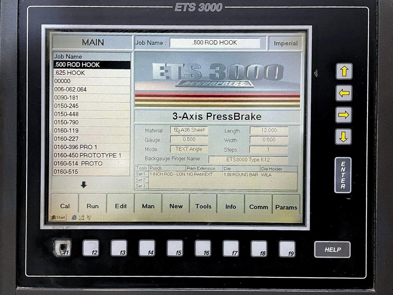 Accurpress 717512 175 Ton 6 Axis Press Brake