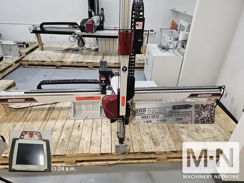 WITTMANN MODEL W821 SERVO ROBOT MFG 2020/2019