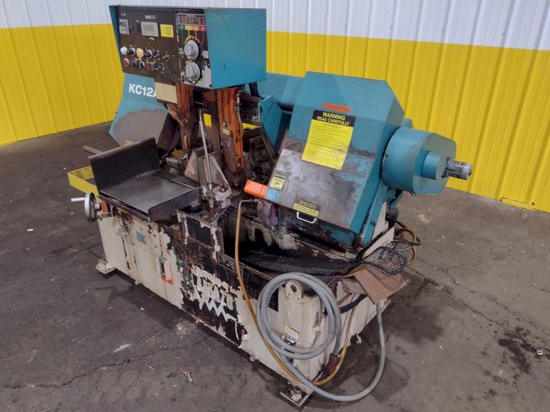 12" x 12" KALAMAZOO MODEL #KC12AX AUTOMATIC HORIZONTAL BANDSAW: STOCK #18788