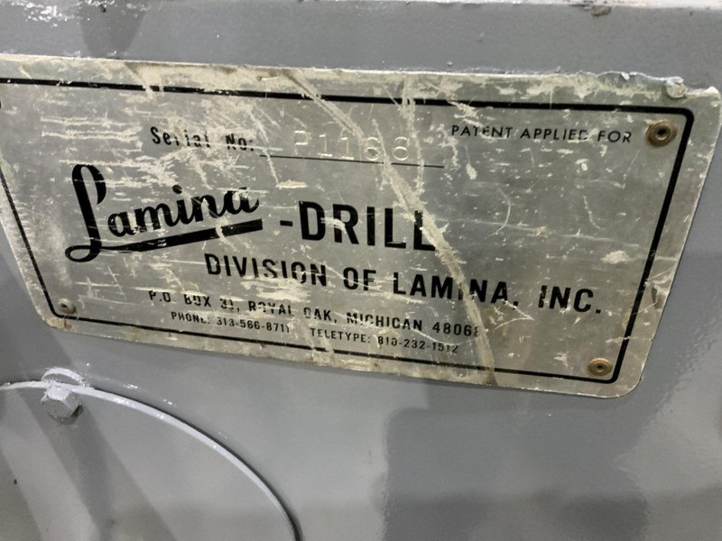 1" LAMINA PORTABLE MAGNETIC DRILL &amp; HYDRAULIC UNIT: STOCK #68609
