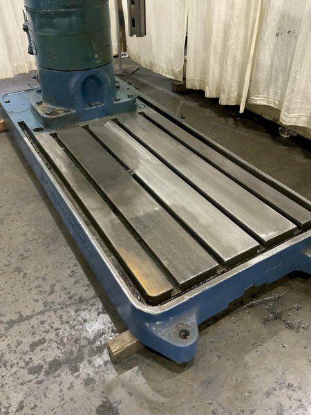 5' X 15" CARLTON RADIAL DRILL: STOCK #80959