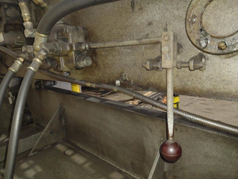 6&#039; x 3/8&quot; HTC MODEL #375-6S HYDRAULIC SHEAR: STOCK #21236