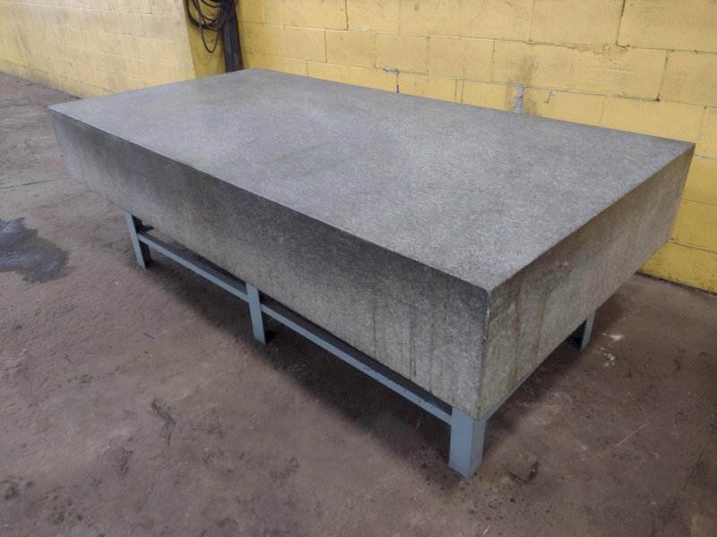 8&#039; X 4&#039; X 14&quot; CHALLENGE PRECISION LAYOUT INSPECTION GRANITE TABLE: STOCK #23785