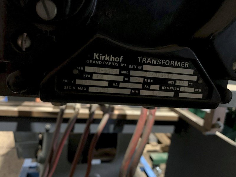 American Industrial Multi Head Welder 2 Head