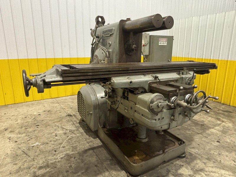 #4CK KEARNEY &amp; TRECKER  MODEL #25HP-4CK K&amp;T HORIZONTAL TABLE TYPE MILL: STOCK #21214