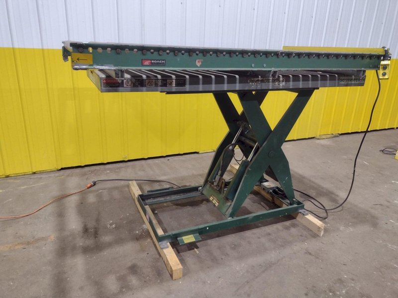 4,000 LBS X 72" X 30" SOUTHWORTH MODEL #LS4-36 HYDRUALIC SCISSOR LIFT TABLE: STOCK #20939
