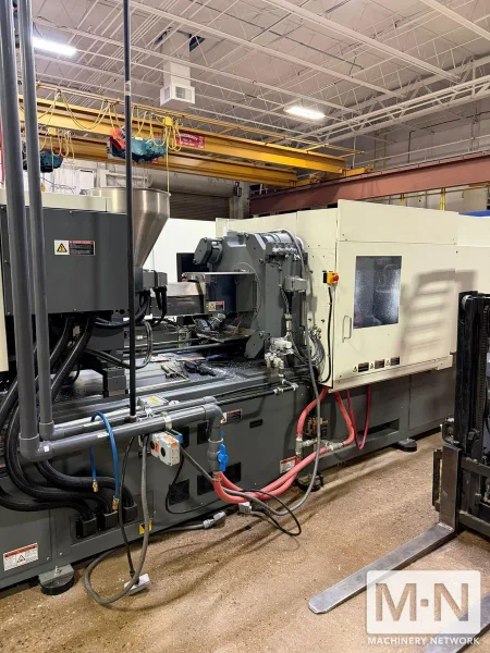 500 TON 61 OZ TOSHIBA MODEL EC500SXIIV50-36AT ELECTRIC INJECTION MOLDING MACHINE MFG 2019