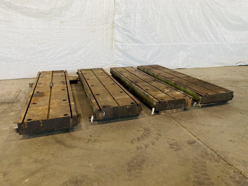 62&quot; X 262&quot; X 8&quot; T SLOTTED FLOOR PLATES. STOCK # 0317522