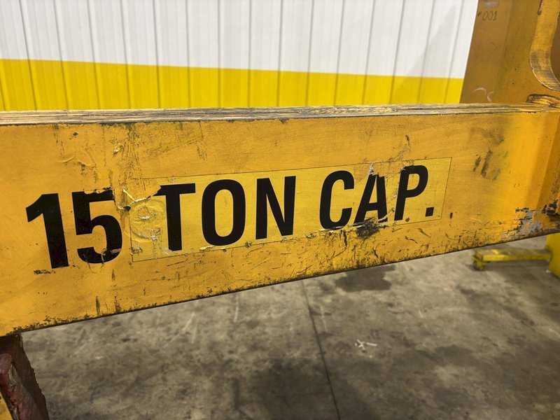 15 TON X 60&quot; CALDWELL MODEL 82RCS-15-60 C HOOK COIL LIFTER &amp; PARKING STAND: STOCK #22721