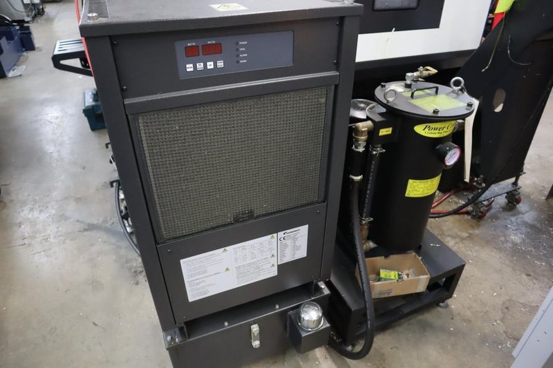 Hyundai Wia F500 Plus CNC Vertical Machining Center, 10K Spindle, 30 Station SMTC, Chip Conveyor, High Pressure Coolant System- Auction Item