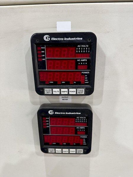 50 KVA CONTROLLED POWER COMPANY MODEL #8DNX-50K-7-A POWER VOLTAGE REGULATOR: STOCK #19843
