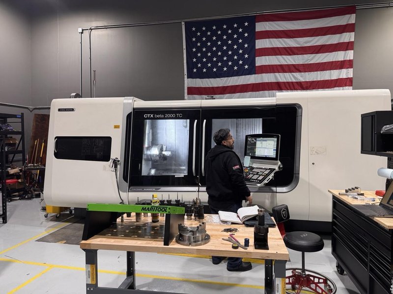 DMG Mori CTX Beta 2000 TC Multi-Axis CNC Lathe, 2021 – Through Spindle Coolant, Chip Conveyor, Tailstock, Renishaw Probe