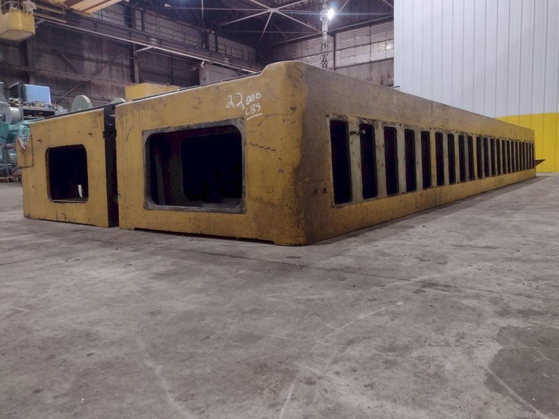 270” X 92” HEAVY DUTY T-SLOTTED SET-UP TABLE: STOCK #22996