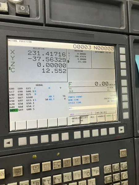 2013 YCM DCV6030 BF | Machining Centers, Gantry (incld. Bridge &amp; Double Column)