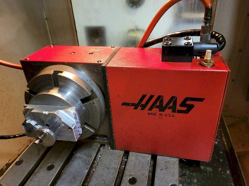 Haas VF-3 CNC VMC, 2000 – Haas Rotary Indexer