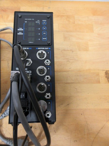 Nakanishi E3000 Series NE212 Selector (2) Units, High Speed Spindle Controllers, with 1 Power Cord and Air Tubing- Auction Item