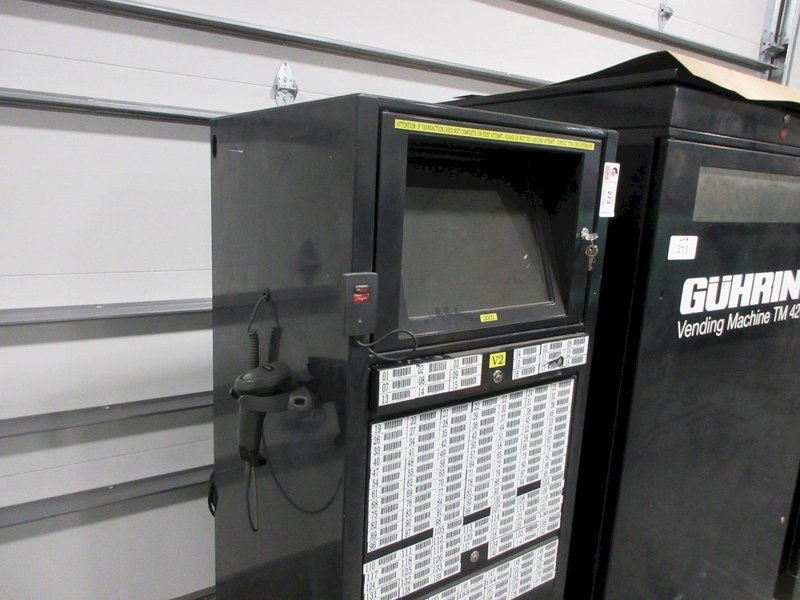 Guhring TM426L Tool Dispensing System - Inventory Management - (2) Vending Machines w/ Main Control Unit (Model TM426)- Auction Item