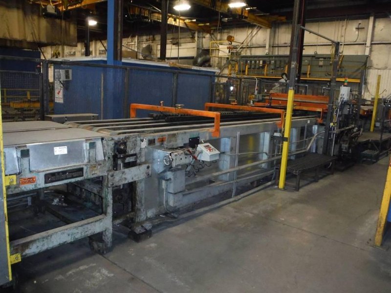 18&#039; X 60&#039; DAHLSTROM TRANSFER CONVEYOR: STOCK #64177