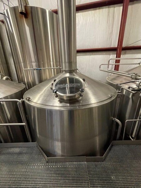 Specific Mechanical 40 BBL Brewhouse – 3-Vessel Steam-Fired System – 2015