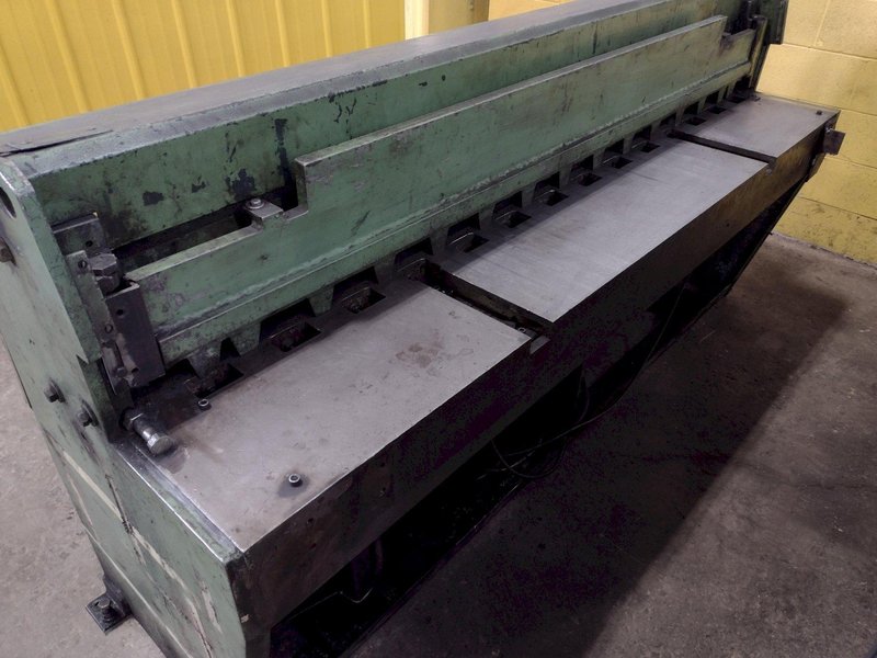 54" X 10 GAUGE DALLAS AIR FEED WITH EDWARDS SHEAR CUT TO LENGTH LINE: STOCK 15968