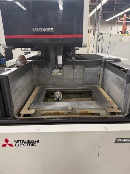 Mitsubishi MV-2400R Wire EDM, 2018 – Auto Threading, Wire Alignment Gauge